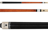 Lucasi LZCB 7 Pool Cue - Exotic Bocote Points | Zero Flex Low Deflection Shaft | Uni-Loc Joint | Everest Tip