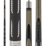 Lucasi LH40 Pool Cue - Classic Exotic Inlays & Wrap | Zero Flex Low Deflection Shaft | Uni-Loc Joint | Everest Tip