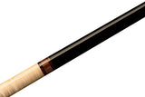 Lucasi LZC 12 Pool Cue - Birdseye Maple Inlays | Zero Flex Low Deflection Shaft | Uni-Loc Joint | Everest Tip