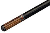 Lucasi LZC 26 Pool Cue - Bocote Silver Crush Inlays | Zero Flex Low Deflection Shaft | Uni-Loc Joint | Everest Tip