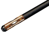 Lucasi LZC 33 Pool Cue - Maple Zebrawood Bone Cocobolo Inlays | Zero Flex Low Deflection Shaft | Uni-Loc Joint | Everest Tip