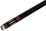 Lucasi LZC 39 Pool Cue - Midnight Black Bocote Cocobolo Inlays | Zero Flex Low Deflection Shaft | Uni-Loc Joint | Everest Tip
