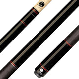 Lucasi LZD 6 Pool Cue - Custom Inlay Points | Zero Flex Low Deflection Shaft | Uni-Loc Joint | Everest Tip