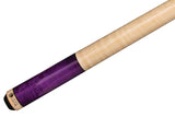 Lucasi LZC 6 Pool Cue - Exotic Inlay Accents | Zero Flex Low Deflection Shaft | Uni-Loc Joint | Everest Tip