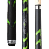Lucasi LHRV24 Pool Cue - Detailed Points & Accents | Zero Flex Low Deflection Shaft | Uni-Loc Joint | Everest Tip