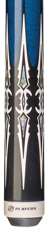 Players G-4113 Pool Cue - Premium Graphic Inlays | Hard Rock Maple | Le Pro Tip | Irish Linen Wrap | Lifetime Warranty