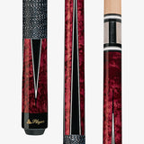 Players G-1001 Pool Cue - Graphic Veneer Points | Hard Rock Maple | Le Pro Tip | Irish Linen Wrap | Lifetime Warranty