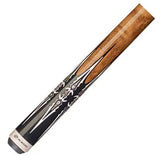 Players G-4114 Pool Cue - Graphic Design Accents | Hard Rock Maple | Le Pro Tip | Irish Linen Wrap | Lifetime Warranty