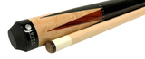 Lucasi LZC 41 Pool Cue - Birdseye Black Rengas Inlays | Zero Flex Low Deflection Shaft | Uni-Loc Joint | Everest Tip