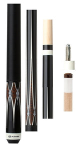 Players G-3400 Pool Cue - Exotic Graphic Veneers | Hard Rock Maple | Le Pro Tip | Irish Linen Wrap | Lifetime Warranty