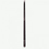 Players C-812 Pool Cue – Black Maple, Purple/White 4-Point Graphic, 18–21 oz