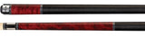 Players C960 Pool Cue - Red Birdseye Maple | Hard Rock Maple | Le Pro Tip | Irish Linen Wrap | Lifetime Warranty