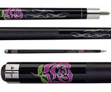 Players F-2770 Pool Cue - Exotic Points Inlays | Hard Rock Maple | Le Pro Tip | Irish Linen Wrap | Lifetime Warranty