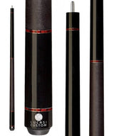 Lucasi LZD 6 Pool Cue - Custom Inlay Points | Zero Flex Low Deflection Shaft | Uni-Loc Joint | Everest Tip