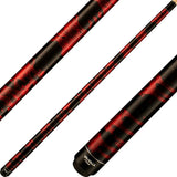 Viking Valhalla Series VA212 Red Marble Paint Pool Cue