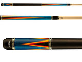 Viking Valhalla Series VA486 4 Point Veneer Graphic Pool Cue